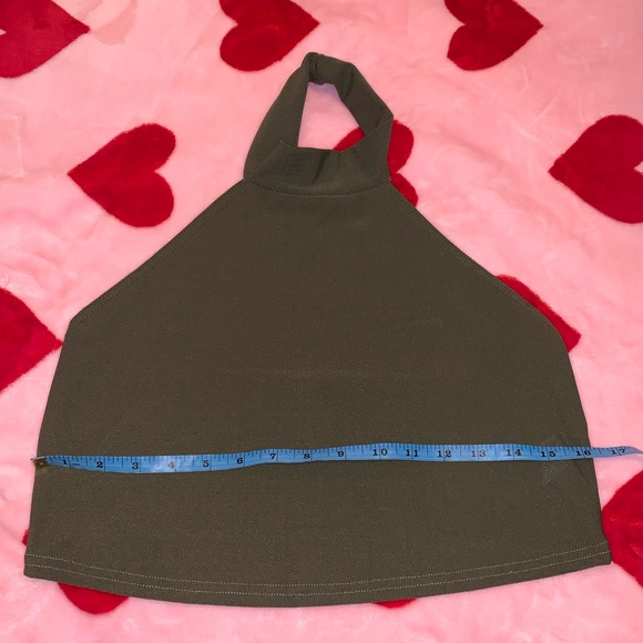 Boohoo High Neck Crop Top - Picture 4 of 11